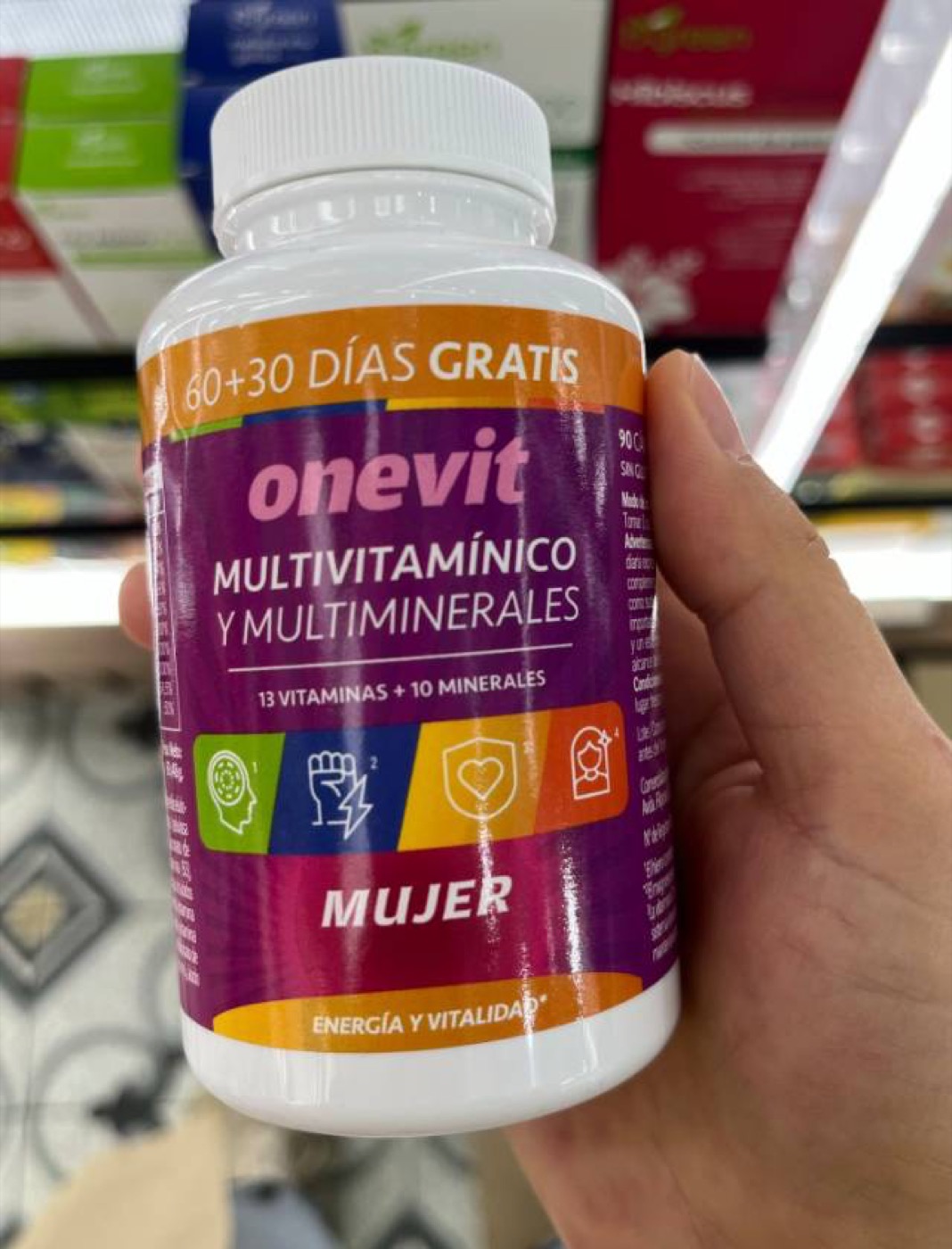 西班牙药局爆款 Ovenit 女士复合维生素｜每天一粒挽救熬夜脸
